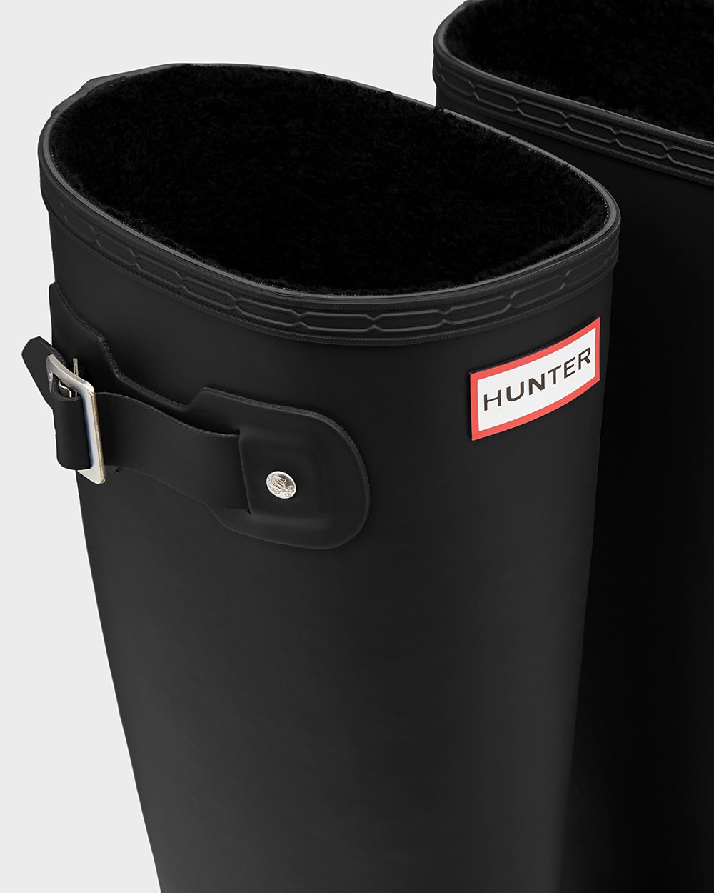 Galochas Altas Hunter Homem Pretas - Original Insulated - 36VKRIDJO